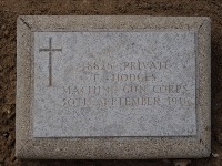 Struma Military Cemetery - Hodges, F